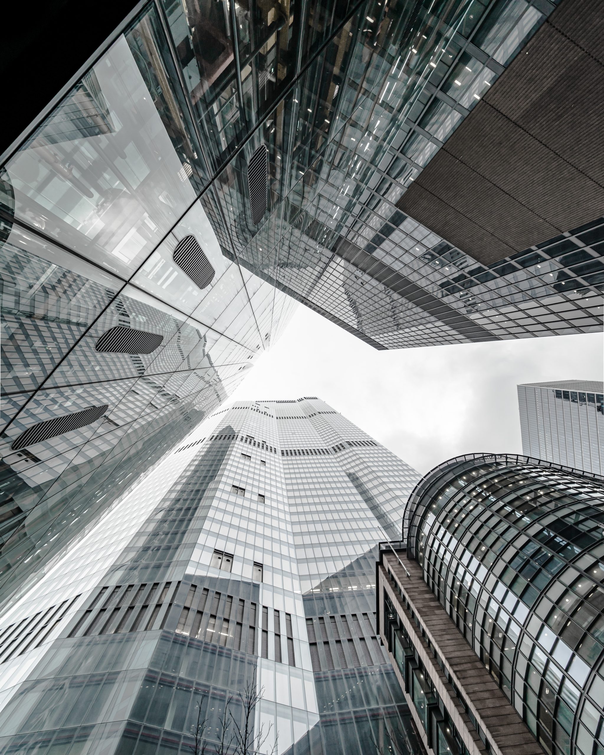 Modern business building scenery touching sky scaled